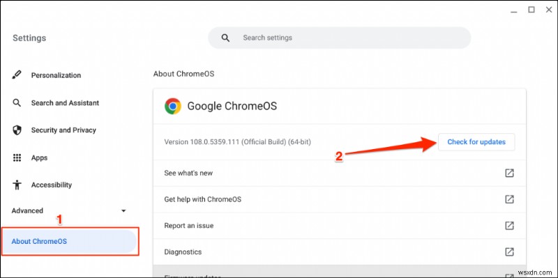 আপনার Chromebook মসৃণভাবে চলমান রাখুন:ChromeOS আপডেট করার জন্য একটি ধাপে ধাপে নির্দেশিকা 
