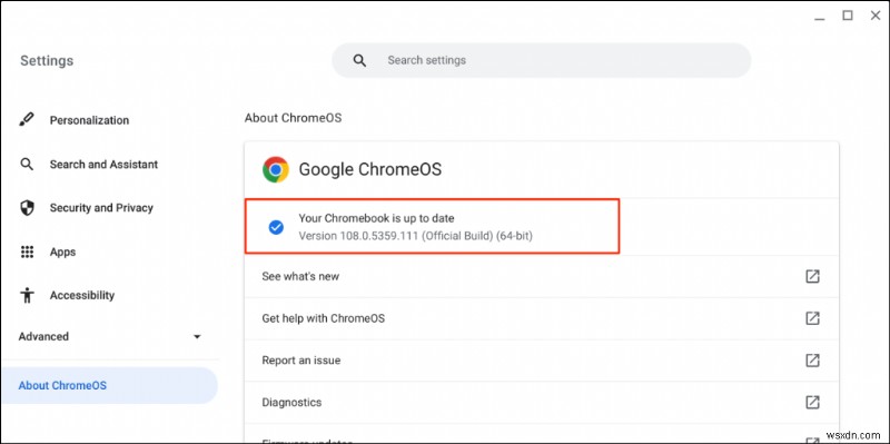 আপনার Chromebook মসৃণভাবে চলমান রাখুন:ChromeOS আপডেট করার জন্য একটি ধাপে ধাপে নির্দেশিকা 