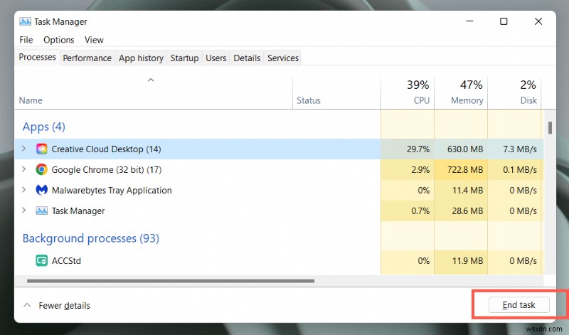 Adobe CEF হেল্পারকে আপনার CPU নিষ্কাশন করা বন্ধ করুন:Windows 10/11 এর জন্য দ্রুত সমাধান 