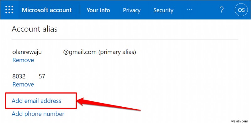 সহজেই আপনার Microsoft অ্যাকাউন্ট ইমেল আপডেট করুন:উপনাম যোগ করুন, সরান এবং স্যুইচ করুন 