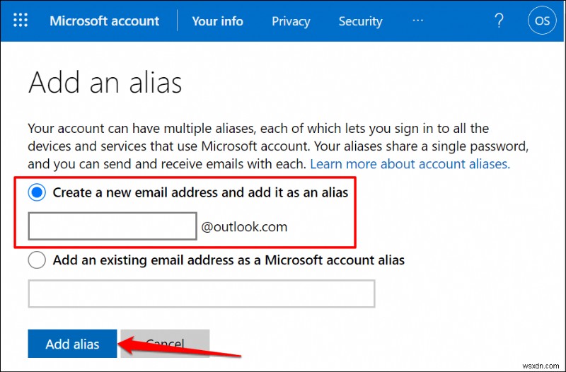 সহজেই আপনার Microsoft অ্যাকাউন্ট ইমেল আপডেট করুন:উপনাম যোগ করুন, সরান এবং স্যুইচ করুন 