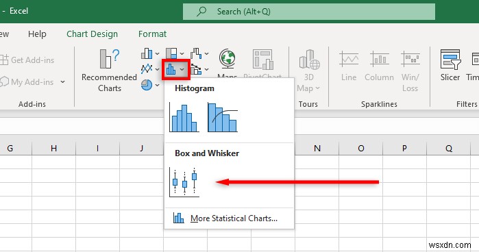 ধাপে ধাপে নির্দেশিকা:Excel 365 এবং উত্তরাধিকারে বক্স প্লট তৈরি করুন 