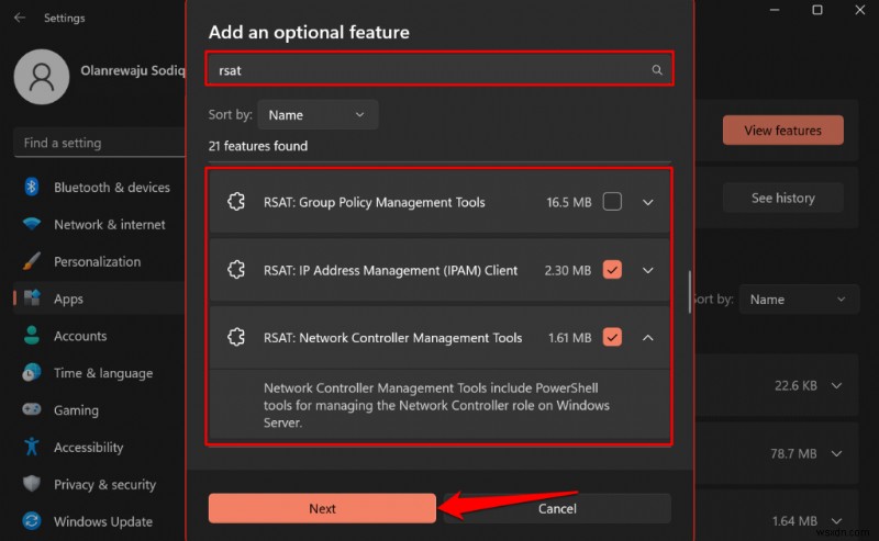 Windows 11 এ রিমোট সার্ভার অ্যাডমিনিস্ট্রেশন টুলস (RSAT) ইনস্টল এবং পরিচালনা করা 