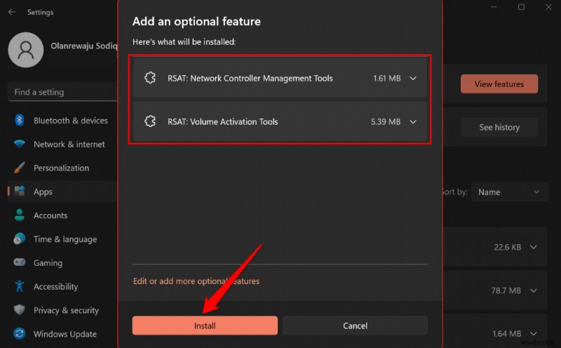 Windows 11 এ রিমোট সার্ভার অ্যাডমিনিস্ট্রেশন টুলস (RSAT) ইনস্টল এবং পরিচালনা করা 