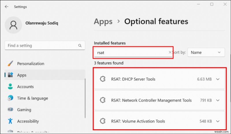 Windows 11 এ রিমোট সার্ভার অ্যাডমিনিস্ট্রেশন টুলস (RSAT) ইনস্টল এবং পরিচালনা করা 