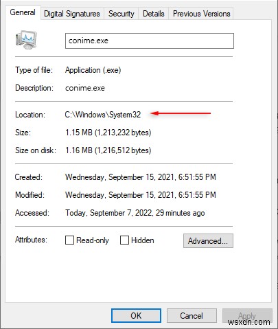 conime.exe ব্যাখ্যা করা হয়েছে:উইন্ডোজ সিস্টেম ফাইল, উদ্দেশ্য, এবং নিরাপত্তা উদ্বেগ 