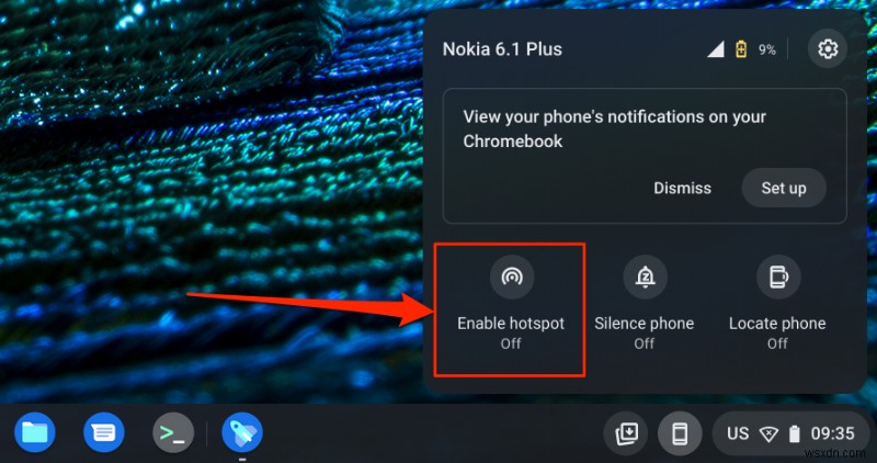 ফোন হাবের মাধ্যমে আপনার ফোনকে Chromebook-এর সাথে সংযুক্ত করুন - ধাপে ধাপে নির্দেশিকা৷ 