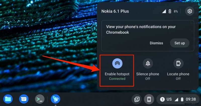 ফোন হাবের মাধ্যমে আপনার ফোনকে Chromebook-এর সাথে সংযুক্ত করুন - ধাপে ধাপে নির্দেশিকা৷ 
