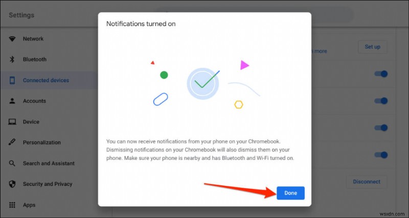 ফোন হাবের মাধ্যমে আপনার ফোনকে Chromebook-এর সাথে সংযুক্ত করুন - ধাপে ধাপে নির্দেশিকা৷ 