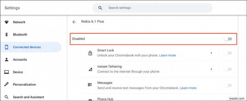 ফোন হাবের মাধ্যমে আপনার ফোনকে Chromebook-এর সাথে সংযুক্ত করুন - ধাপে ধাপে নির্দেশিকা৷ 