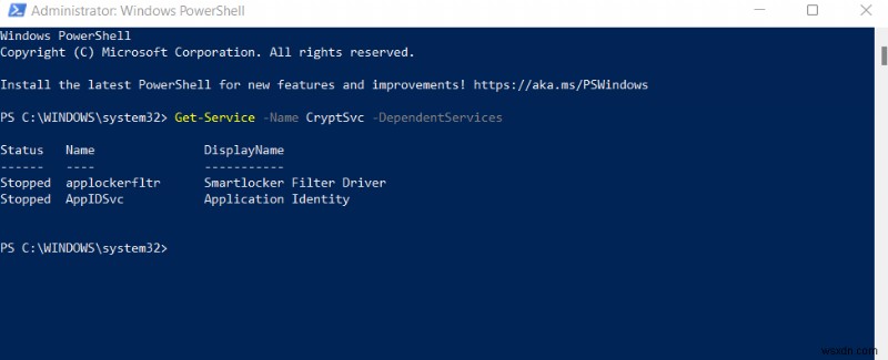 PowerShell বা কমান্ড প্রম্পট সহ সমস্ত উইন্ডোজ পরিষেবা সহজে তালিকাভুক্ত করুন 