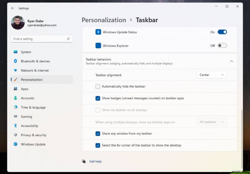 Windows 11 টাস্কবার বাম বা ডানে সরান:একটি ধাপে ধাপে কাস্টমাইজেশন গাইড 