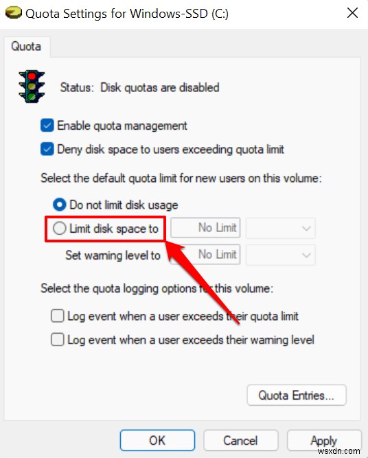 Windows 11-এ মাস্টার ডিস্ক কোটা:ধাপে ধাপে নির্দেশিকা 