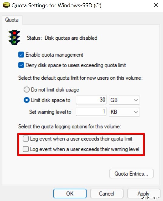 Windows 11-এ মাস্টার ডিস্ক কোটা:ধাপে ধাপে নির্দেশিকা 