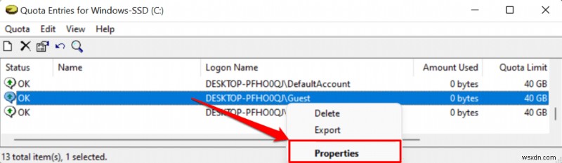 Windows 11-এ মাস্টার ডিস্ক কোটা:ধাপে ধাপে নির্দেশিকা 