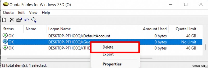 Windows 11-এ মাস্টার ডিস্ক কোটা:ধাপে ধাপে নির্দেশিকা 
