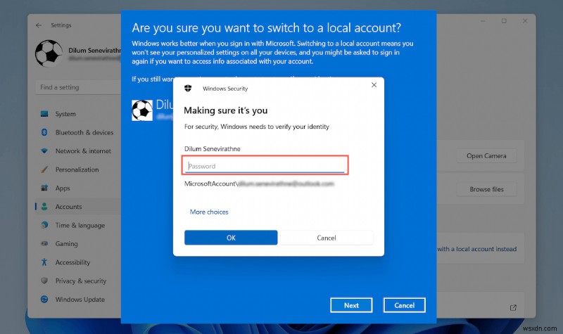 ধাপে ধাপে নির্দেশিকা:Windows 11 থেকে নিরাপদে আপনার Microsoft অ্যাকাউন্ট সরান 