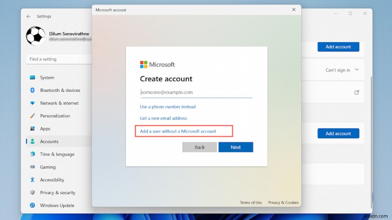 ধাপে ধাপে নির্দেশিকা:Windows 11 থেকে নিরাপদে আপনার Microsoft অ্যাকাউন্ট সরান 
