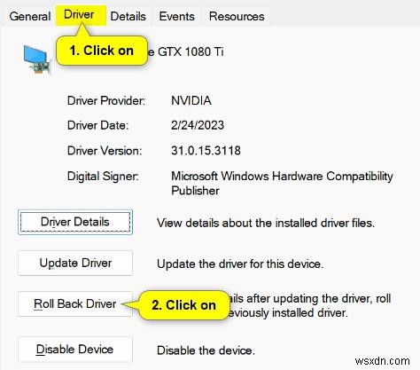 ধাপে ধাপে নির্দেশিকা:উইন্ডোজ 11, 10, 8 এবং 7-এ NVIDIA ড্রাইভারগুলিকে রোল ব্যাক করুন 