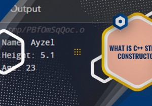 C++ স্ট্রাকট কনস্ট্রাক্টর বোঝা:উদ্দেশ্য, সিনট্যাক্স এবং ব্যবহার 