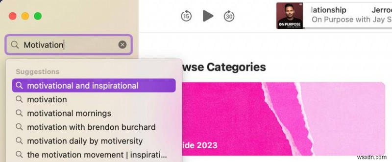 macOS-এ পডকাস্ট অ্যাপ আয়ত্ত করা:একটি ধাপে ধাপে বিগিনারস গাইড 