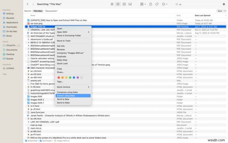MacOS-এ RAR ফাইলগুলি খুলুন এবং বের করুন - ধাপে ধাপে নির্দেশিকা 
