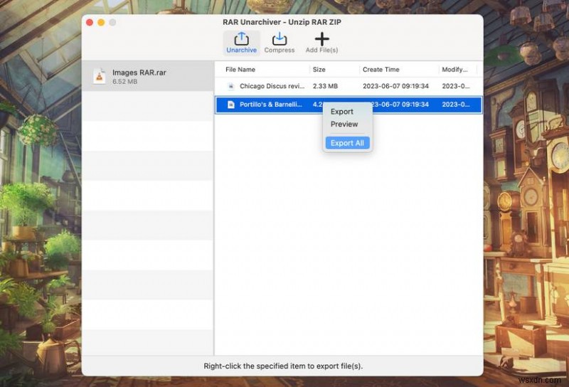 MacOS-এ RAR ফাইলগুলি খুলুন এবং বের করুন - ধাপে ধাপে নির্দেশিকা 