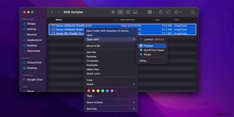 RAW চিত্রগুলিকে macOS-এ JPEG-তে রূপান্তর করুন:একটি ধাপে ধাপে নির্দেশিকা 