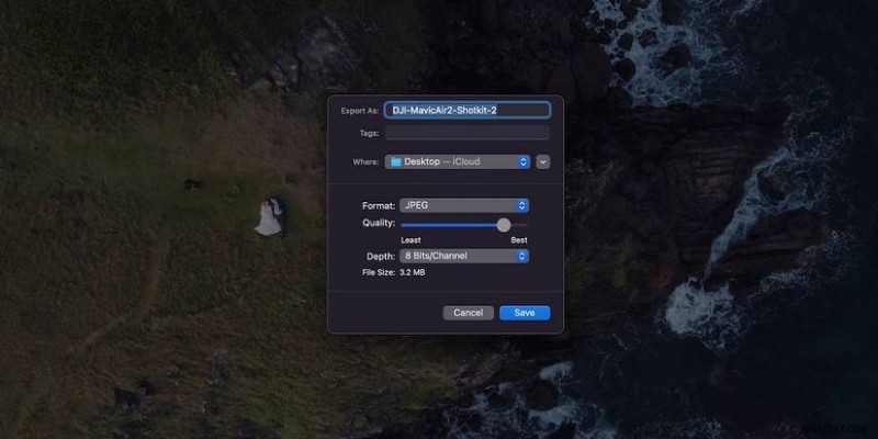 RAW চিত্রগুলিকে macOS-এ JPEG-তে রূপান্তর করুন:একটি ধাপে ধাপে নির্দেশিকা 
