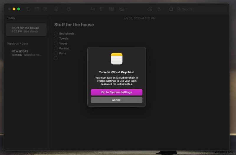 macOS-এ আপনার নোটগুলি সুরক্ষিত করুন:সেগুলি লক করার জন্য একটি ধাপে ধাপে নির্দেশিকা৷ 