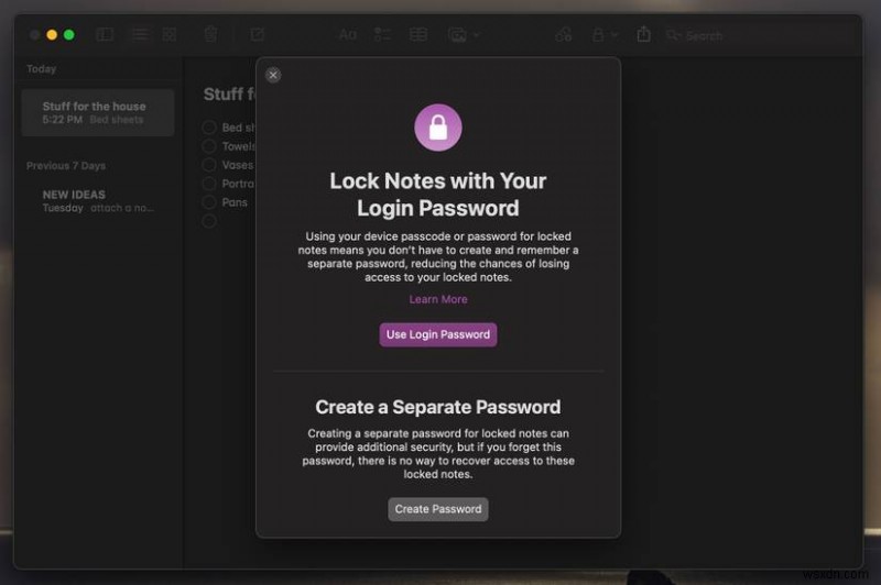 macOS-এ আপনার নোটগুলি সুরক্ষিত করুন:সেগুলি লক করার জন্য একটি ধাপে ধাপে নির্দেশিকা৷ 