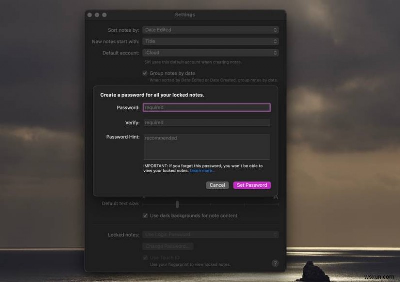macOS-এ আপনার নোটগুলি সুরক্ষিত করুন:সেগুলি লক করার জন্য একটি ধাপে ধাপে নির্দেশিকা৷ 