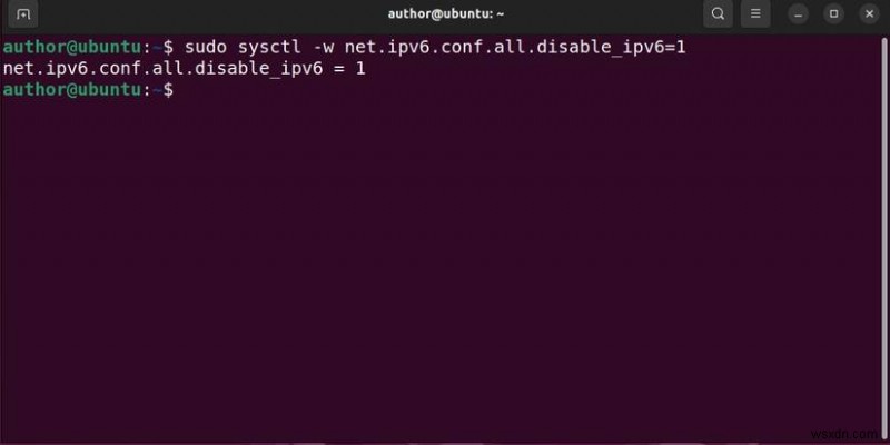 উবুন্টুতে IPv6 অক্ষম করুন:ধাপে ধাপে নির্দেশিকা 
