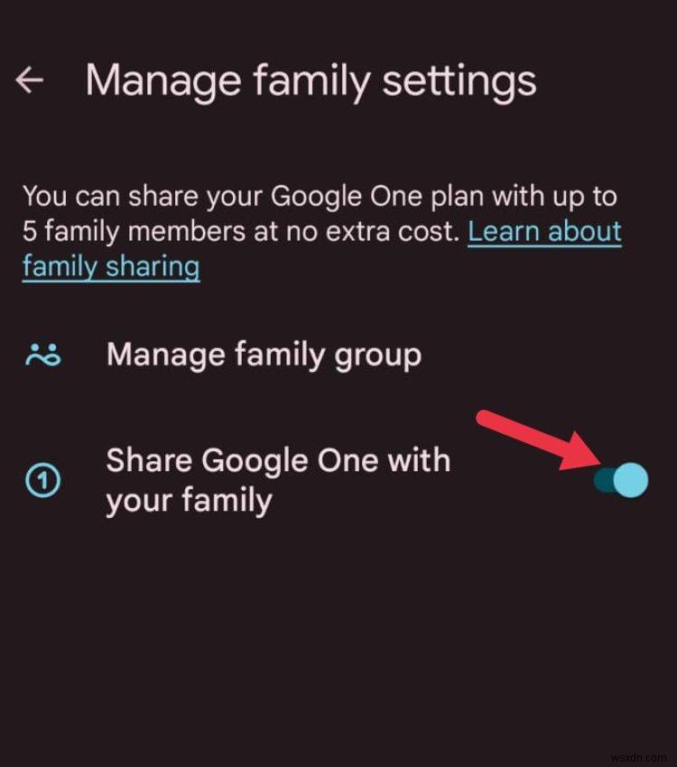 পরিবারের সদস্যদের সাথে আপনার Google One স্টোরেজ সহজে শেয়ার করুন 
