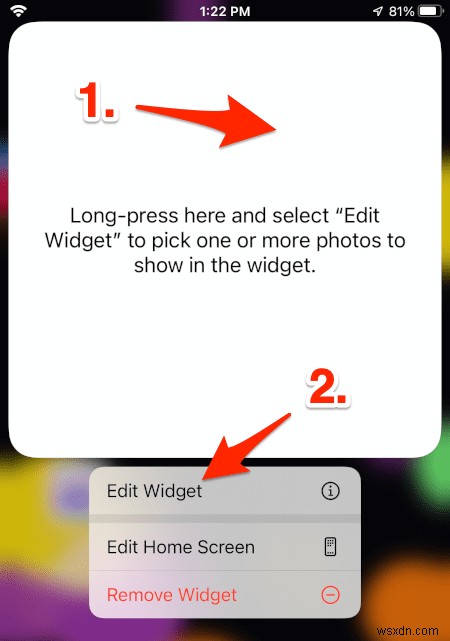 iOS ফটো উইজেট কাস্টমাইজ করা:হোম স্ক্রিনের জন্য আপনার প্রিয় ছবি নির্বাচন করুন 