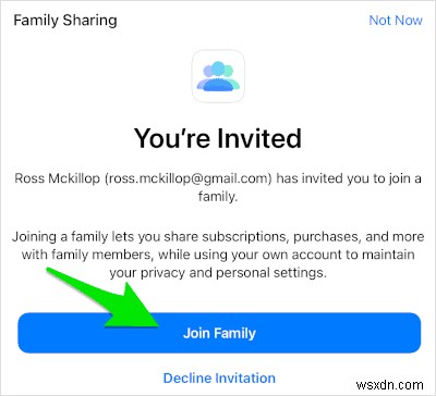 অনায়াসে বন্ধু এবং পরিবারের সাথে আপনার iCloud স্টোরেজ শেয়ার করুন 