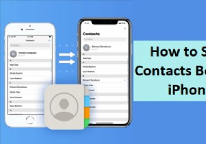 বিজোড় আইফোন যোগাযোগ স্থানান্তর:কোন iCloud প্রয়োজন নেই 