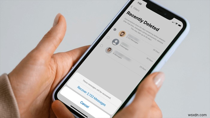 মুছে ফেলা iPhone টেক্সট মেসেজ পুনরুদ্ধার করুন:একটি ধাপে ধাপে নির্দেশিকা 