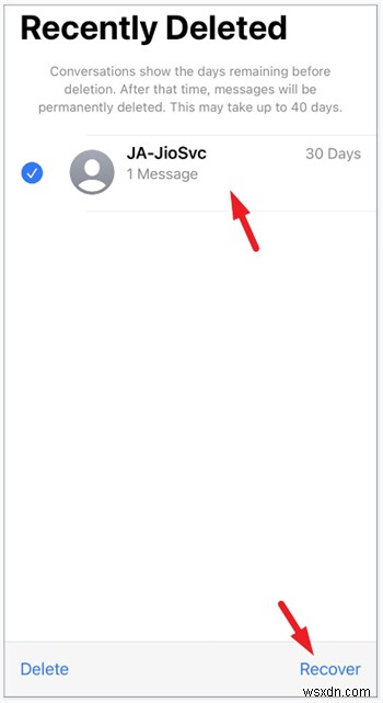 মুছে ফেলা iPhone টেক্সট মেসেজ পুনরুদ্ধার করুন:একটি ধাপে ধাপে নির্দেশিকা 