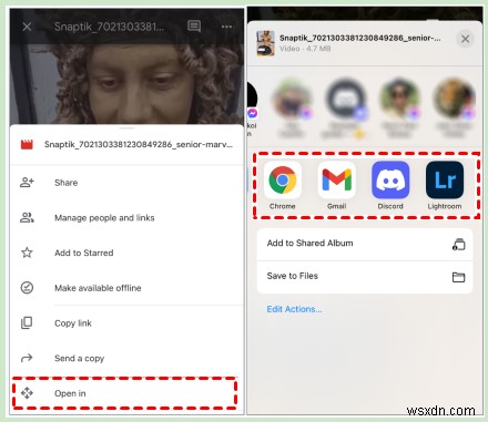 কীভাবে Google ড্রাইভ ভিডিওগুলি সরাসরি আপনার আইফোন ক্যামেরা রোলে সংরক্ষণ করবেন 