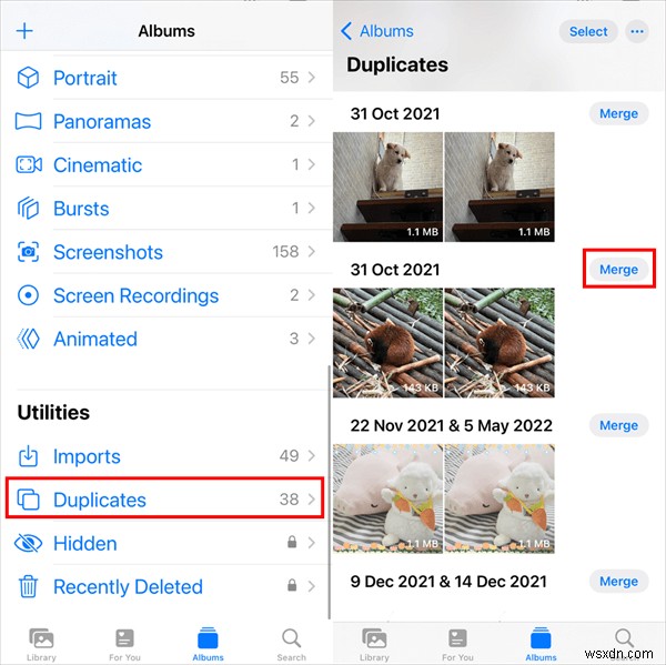 iOS 16-এ অনুপস্থিত ডুপ্লিকেট ফটোগুলি পুনরুদ্ধার করুন - দ্রুত ধাপে ধাপে সমাধান করুন 