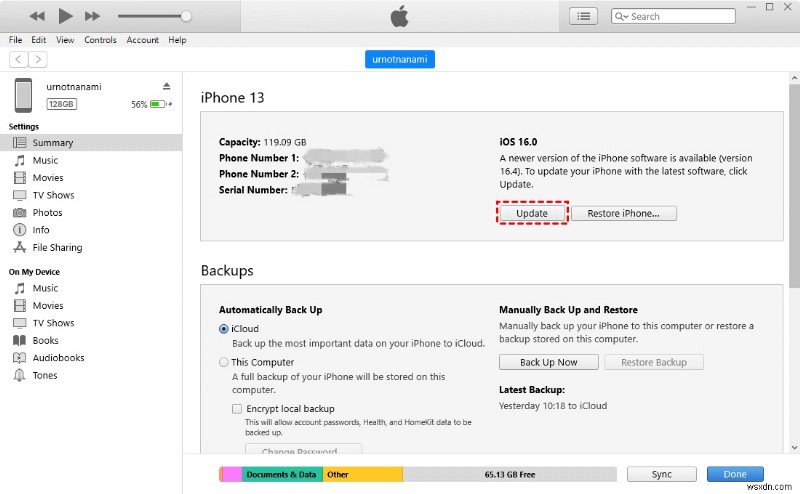 iOS 18-এর জন্য  প্রিপারিং আপডেট -এ আটকে থাকা আইফোনের সমাধান করুন - দ্রুত সমাধান 
