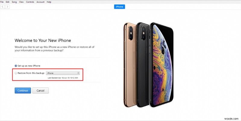 একটি iTunes ব্যাকআপ থেকে আপনার iPhone 15/16 পুনরুদ্ধার করুন - ধাপে ধাপে নির্দেশিকা