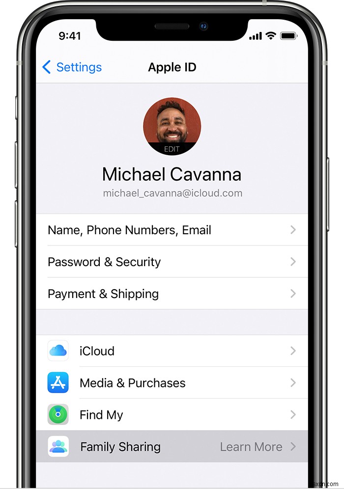 পরিবারের সাথে iCloud স্টোরেজ শেয়ার করুন:ধাপে ধাপে নির্দেশিকা