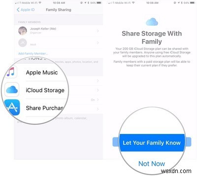 পরিবারের সাথে iCloud স্টোরেজ শেয়ার করুন:ধাপে ধাপে নির্দেশিকা