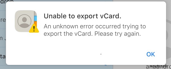 iCloud vCard রপ্তানি সমস্যা সমাধান করুন:3 প্রমাণিত সমাধান