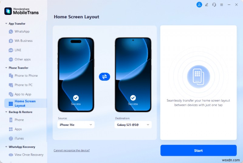 আপনার আইফোন হোম স্ক্রীন লেআউটটি সহজে Samsung এ স্থানান্তর করুন 