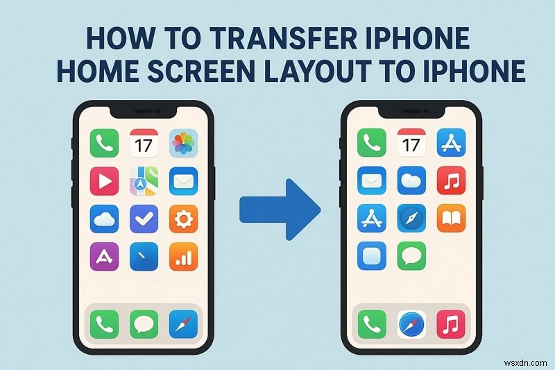 আপনার iPhone হোম স্ক্রীন লেআউট সহজে স্থানান্তর করুন:4 প্রমাণিত পদ্ধতি 