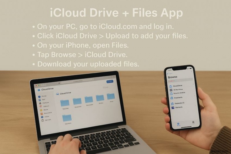 Android এবং iPhone-এর জন্য শীর্ষ সুরক্ষিত এবং দ্রুত PC-থেকে-মোবাইল স্থানান্তর অ্যাপ 