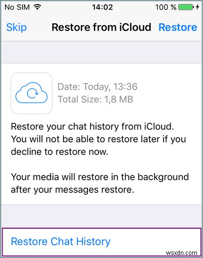 iPhone-এ মুছে ফেলা হোয়াটসঅ্যাপ মেসেজ পুনরুদ্ধার করুন – ধাপে ধাপে নির্দেশিকা 